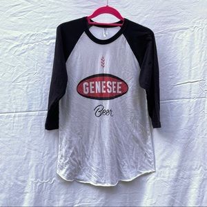 Genesee Brewery RETIRED Baseball Tee